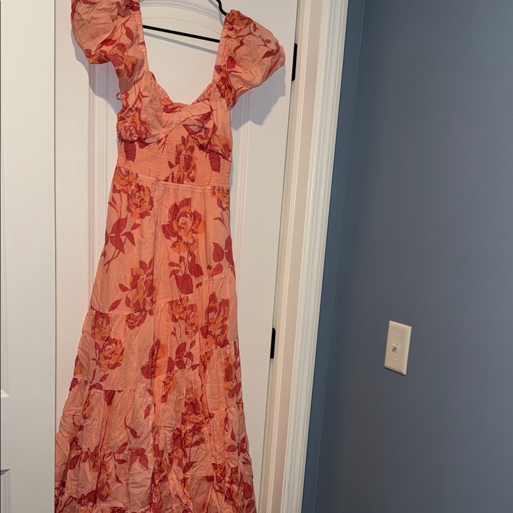 Free People Sun-drenched Printed Maxi